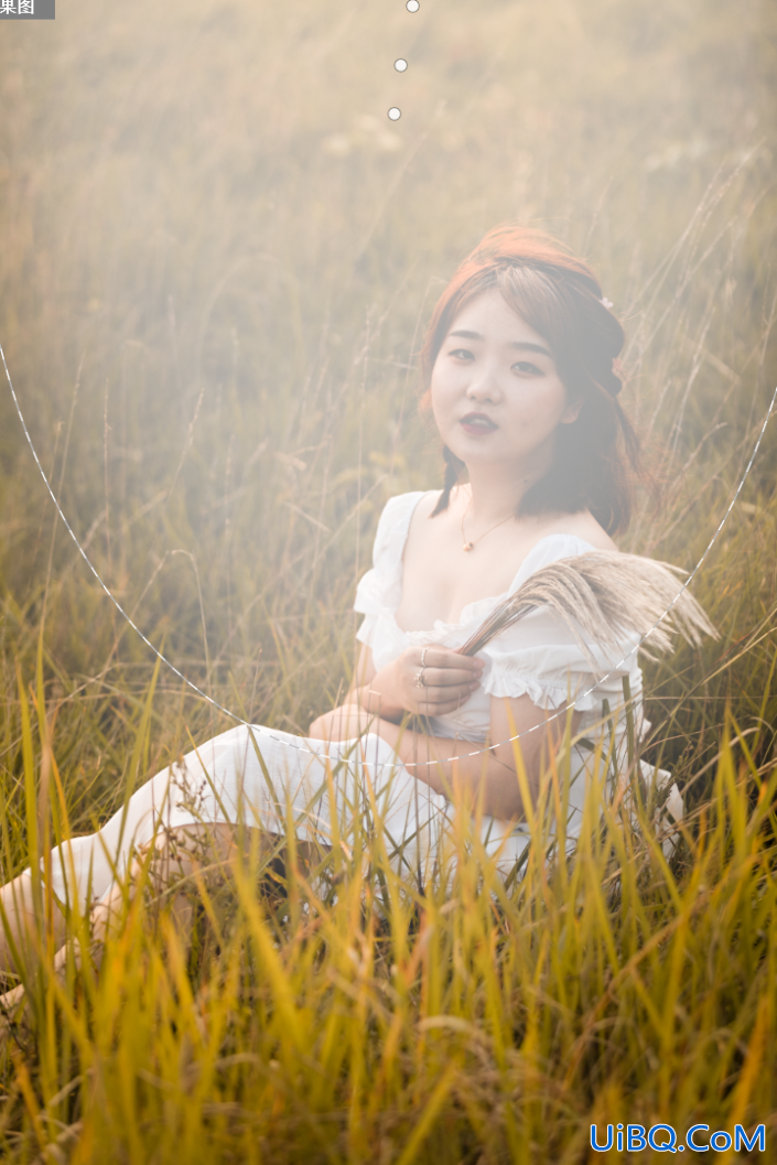 Photoshop美女调色：利用简单的图层功能给美女逆光照调出绚丽的色彩。