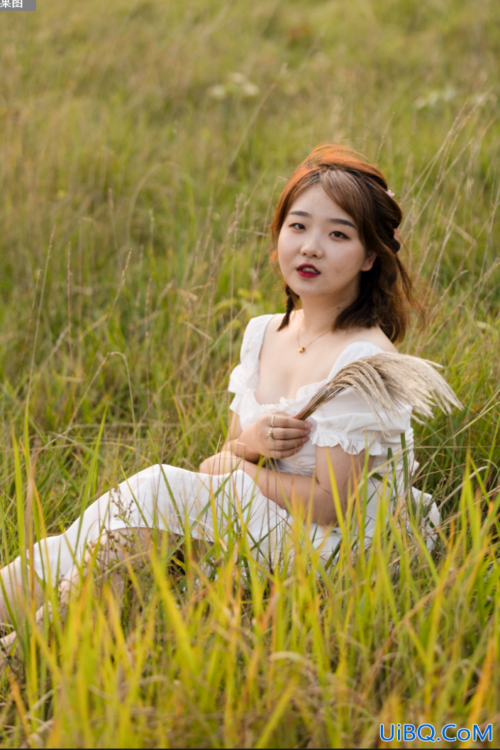 Photoshop美女调色：利用简单的图层功能给美女逆光照调出绚丽的色彩。