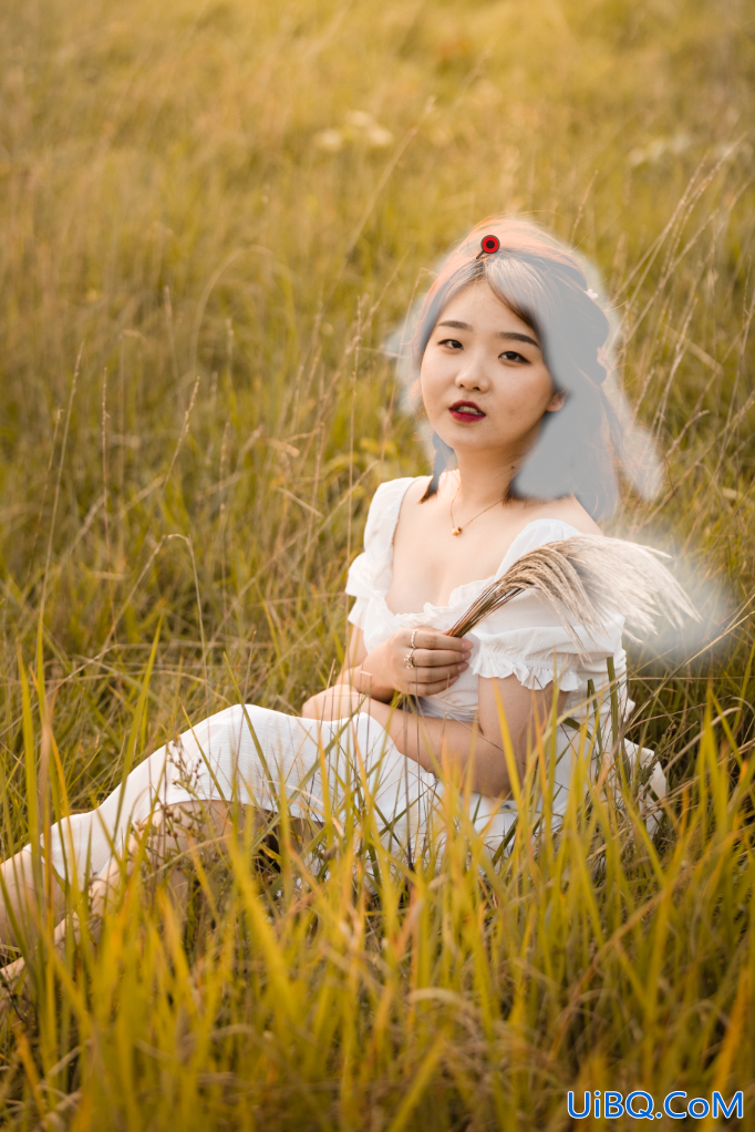 Photoshop美女调色：利用简单的图层功能给美女逆光照调出绚丽的色彩。