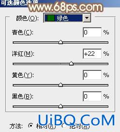 ps调出照片淡粉色调教程