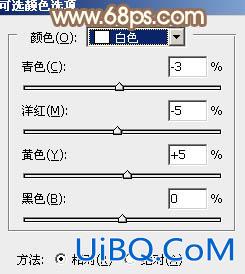 ps调出照片淡粉色调教程