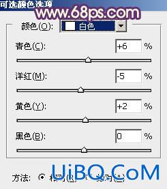 ps调出秋季红蓝色调教程