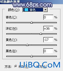 ps调出照片的暗蓝色调效果