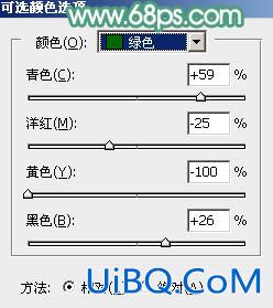 ps调出照片青红色调的照片教程