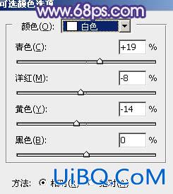 ps调出紫黄色调教程