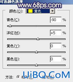 ps调黄黄的阳光效果色调教程