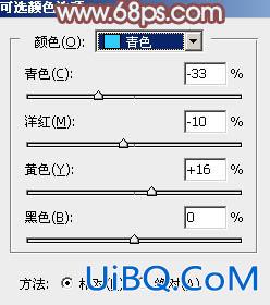 淡色调，ps调出淡淡的青黄色调照片教程
