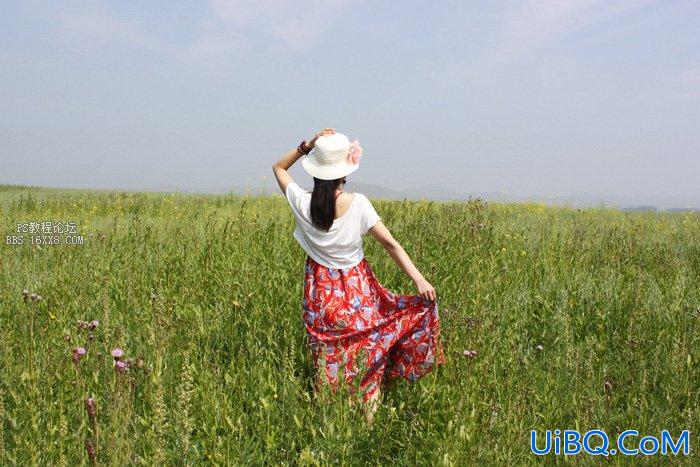 淡色调，ps调出淡淡的蓝色调效果教程