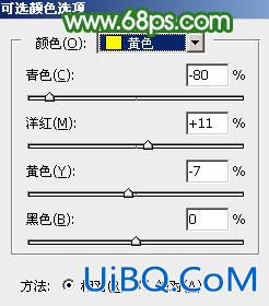 绿色调，ps调出淡淡的青绿色效果教程