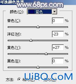 淡蓝色，ps调出照片淡蓝色调效果
