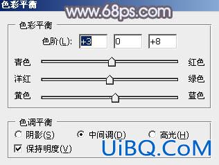 紫色调，ps调出中性紫红色调教程