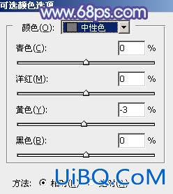 蓝色调，ps调情侣图片实例