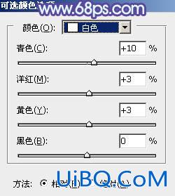 蓝色调，ps调情侣图片实例