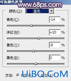 紫色调，ps调出中性冷紫色调照片