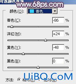 小清新，ps调出清新的淡绿色图片