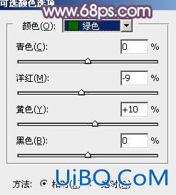 小清新，ps调出清新的淡绿色图片