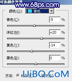 蓝色调，ps调出艳丽的蓝色调图片