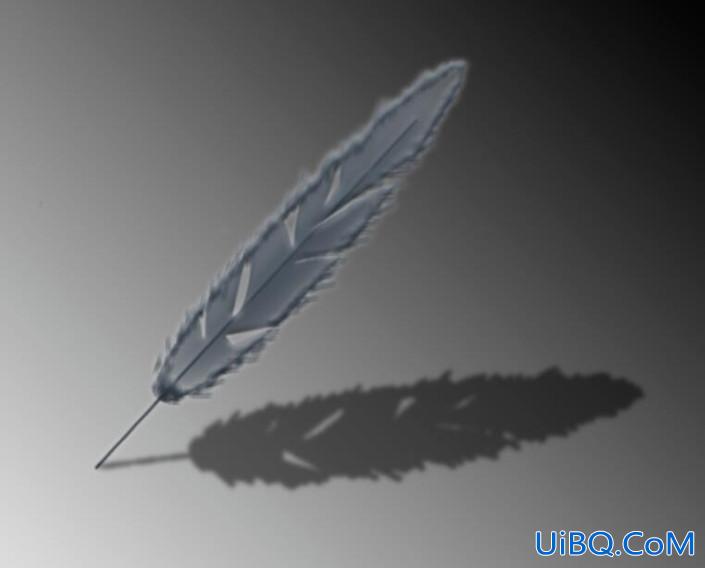 Photoshop手绘羽毛教程：绘制《哈利·波特》电影中有特殊功能的羽毛笔。