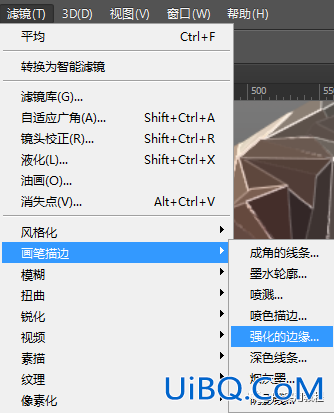 低多边形，把狗狗的图片制作成LOWPOLY低多边形效果
