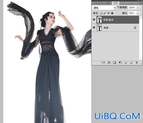 Photoshop后期合成中国风水墨人像，制作与众不同的视觉体验。