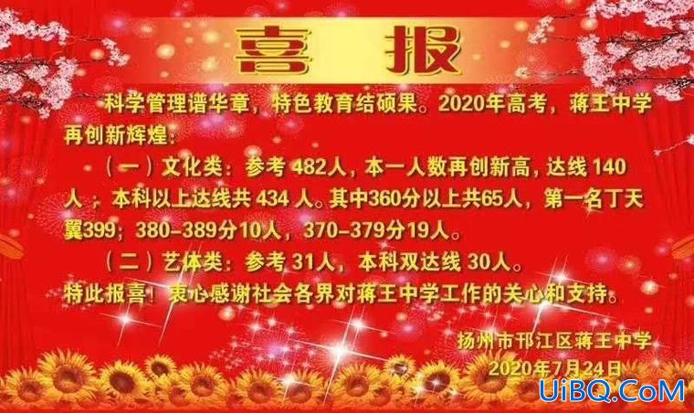 蒋王中学升学率，蒋王中学高考的升学率怎么样？