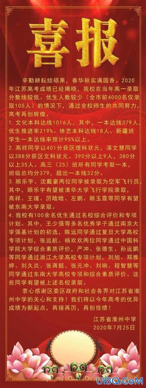 淮州中学的升学率，淮安市高中升学率排名？