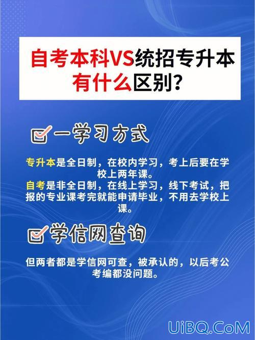 自考专升本网络教育专升本，专升本，网络教育和自考该如何选择？