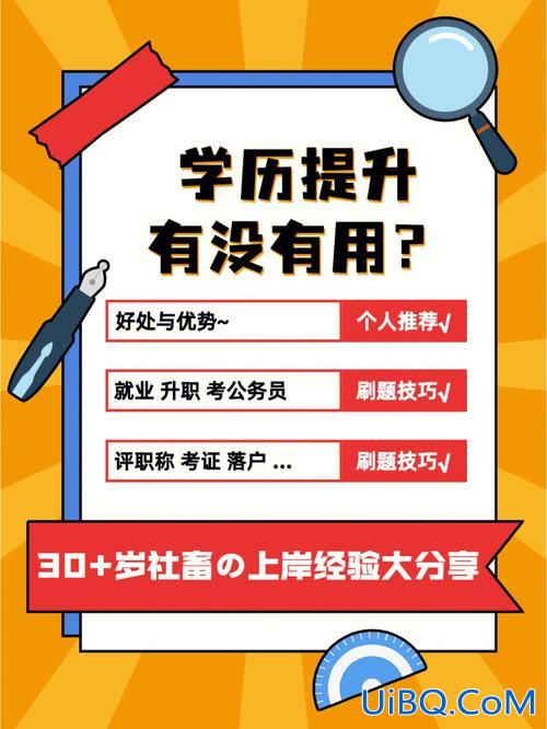 工作后如何快速提升学历 初中毕业，现26岁，一直在厂里工作，如何提升学历呢？