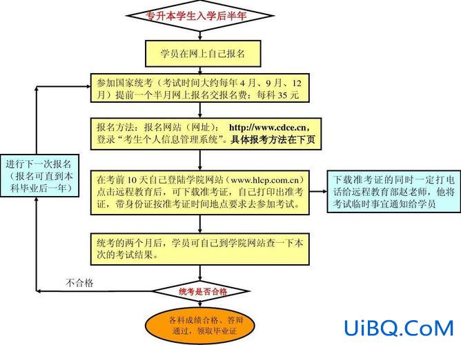专升本网上报名流程图(2024专接本报名时间及流程)？