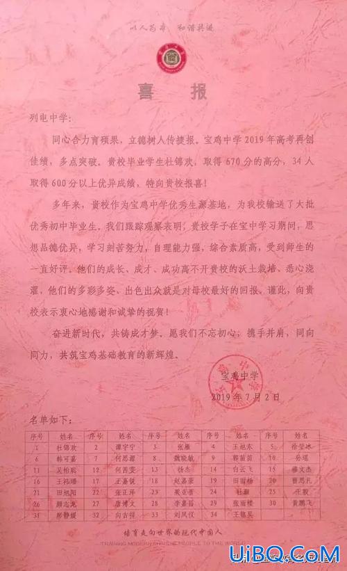 宝鸡三迪中考升学率(三迪中学入学条件)？