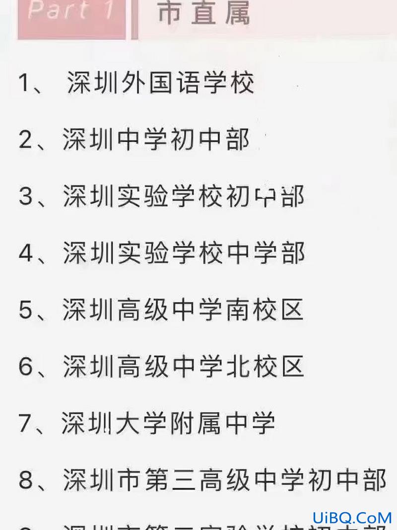 深圳升学率排名，2019深圳初中排名？