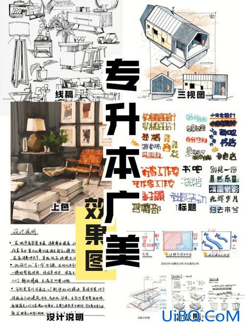 环境设计专升本考什么？环艺升本考什么？