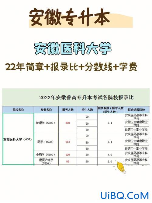 安医专升本报名时间 谁知道安徽医科大学哪些专业可以专升本？