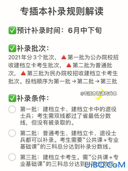 什么是专升本调剂补录 专本补录什么意思？