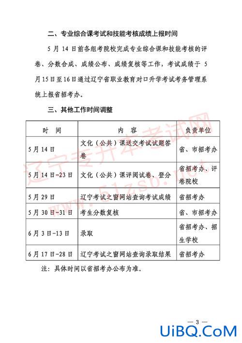 2017辽宁专升本时间 辽宁2019统招专升本考试时间？