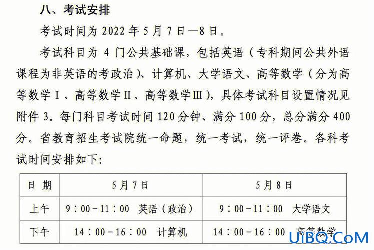 专升本时间安排 专升本四科时间如何分配？