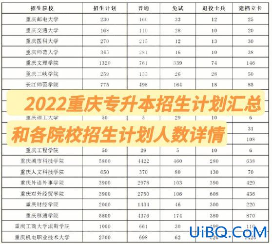 重庆地区专升本？重庆有哪些公办专科可以升本？