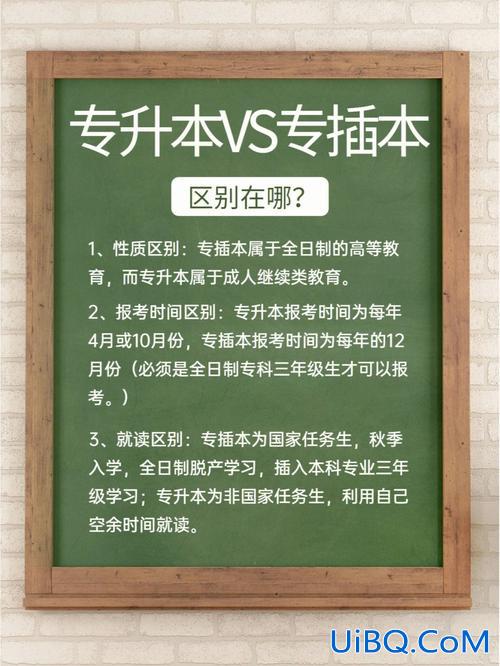 专升本区别，专升本和专续本有什么区别？