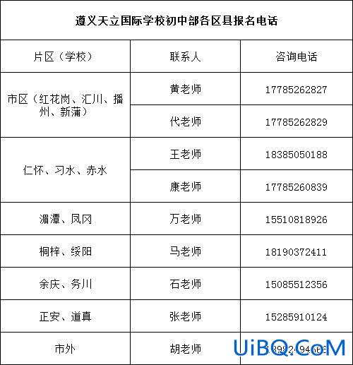 遵义升学政策咨询电话？遵义名牌初中报考要求？