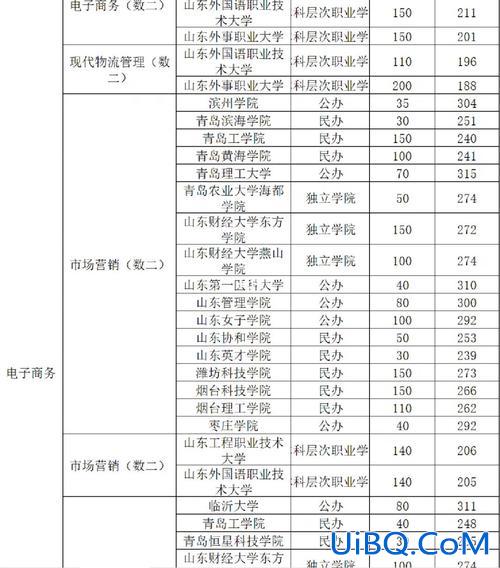 山东专升本电子商务吧 电子商务专升本济南可以考的学校？