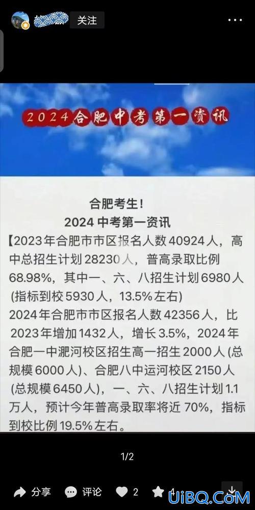 2019合肥八中中考升学？2024年合肥八中达一本线有多少人？
