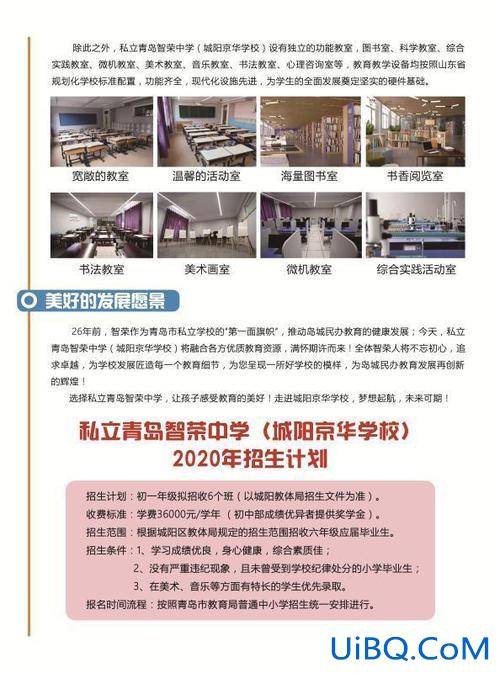 李沧智荣中学升学率 智荣高中部收费？