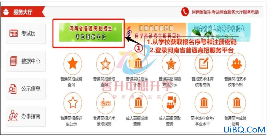河南单招升学杨老师电话(对口升学电脑报名流程)？