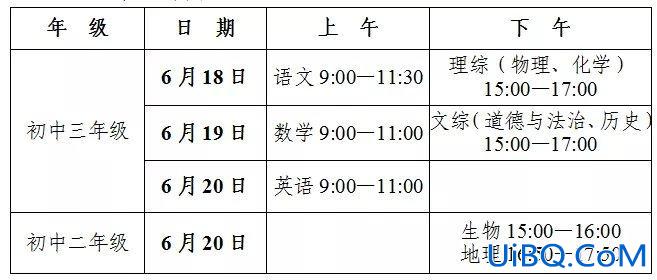 长沙市初中升学通知时间？长沙中考要全省统一吗？